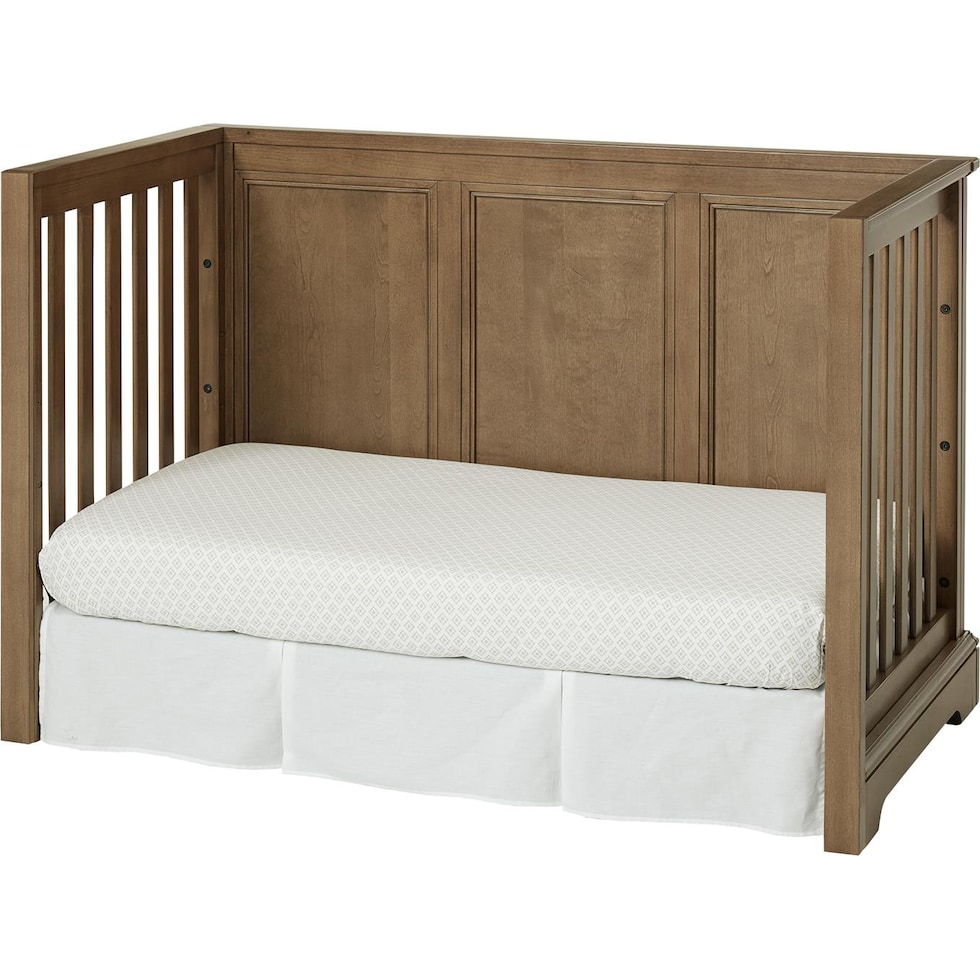 sammie dark brown crib   