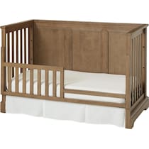 sammie dark brown crib   