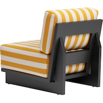 san carlos yellow white outdoor chair   