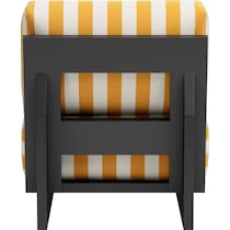san carlos yellow white outdoor chair   