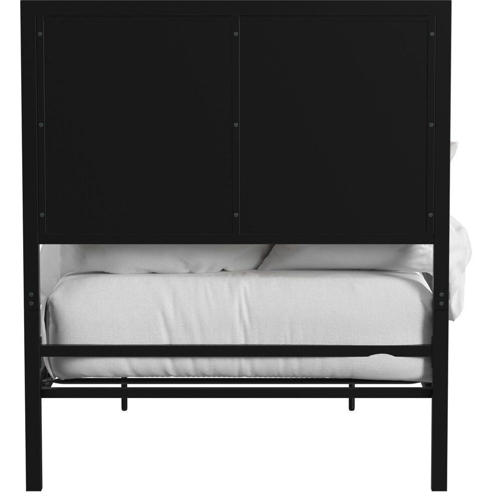 san francisco light brown twin bed   