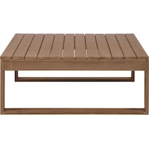 sand bridge light brown outdoor coffee table   