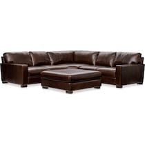 sanderson dark brown  pc living room   