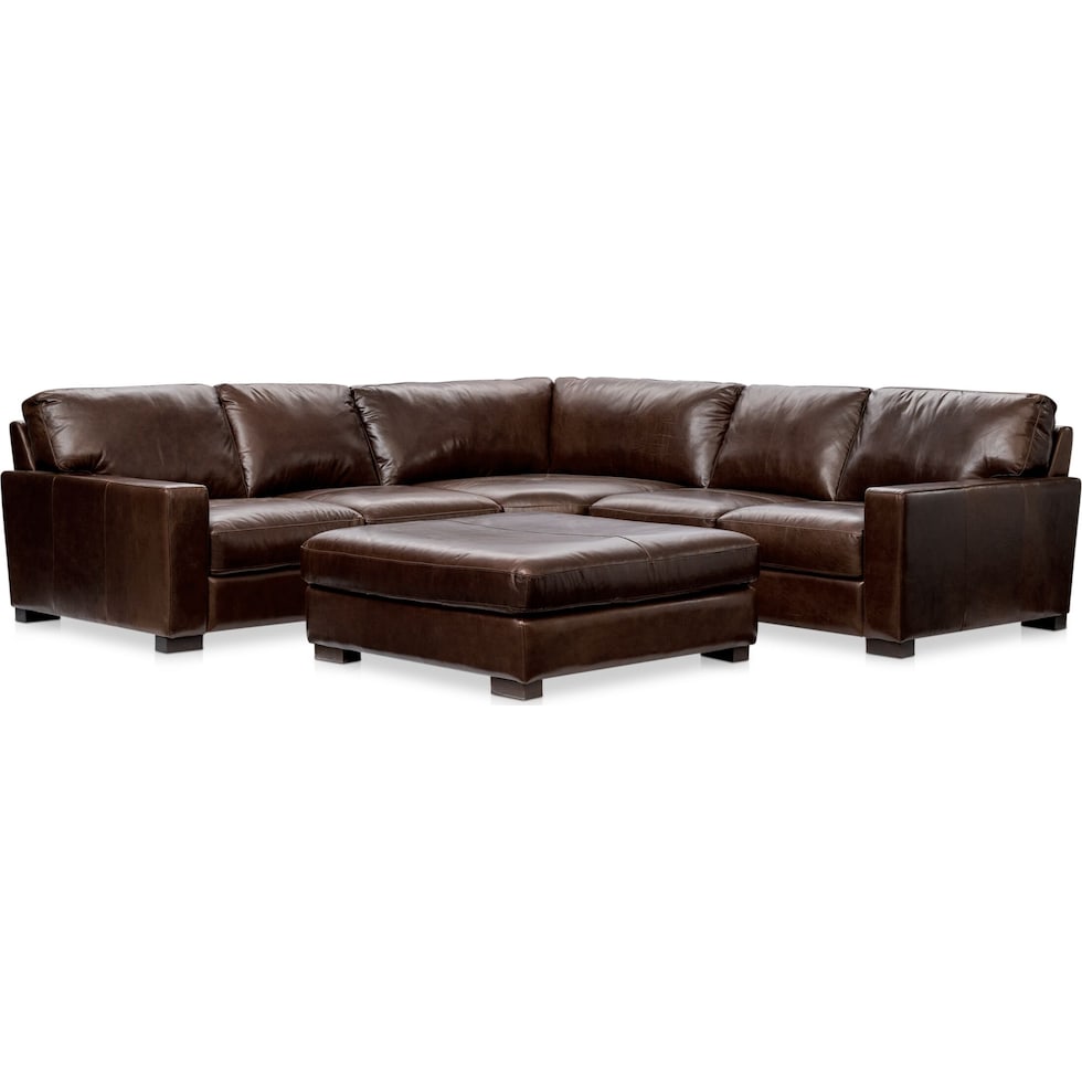 sanderson dark brown  pc living room   