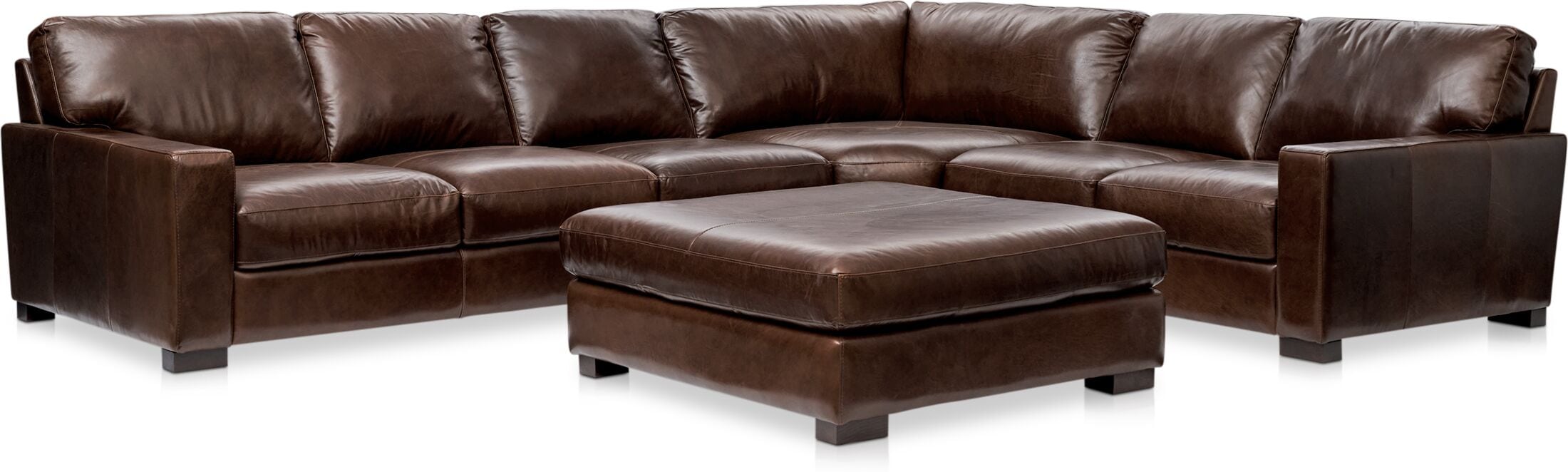 Sanderson 4Piece Sectional and Ottoman Set American Signature Furniture