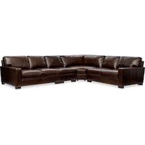 sanderson dark brown  pc living room   