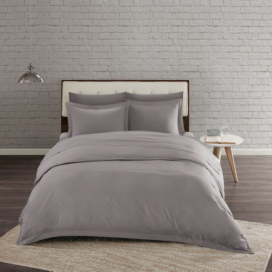 sandra gray twin bedding set   