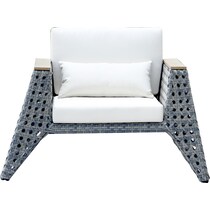 sanibel gray cream outdoor loveseat set   