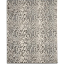 sansa ivory gray area rug  x    