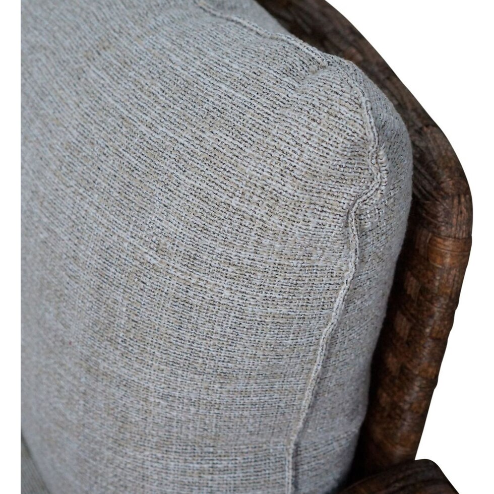 santa cruz dark brown outdoor sofa set   