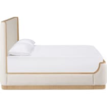 santa monica bedroom light brown  pc king bedroom   