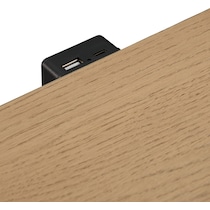 santa monica bedroom light brown  pc king bedroom   