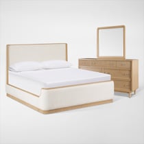 santa monica bedroom light brown  pc king bedroom web   