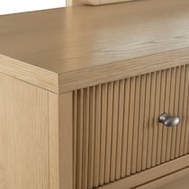santa monica bedroom light brown  pc king bedroom   
