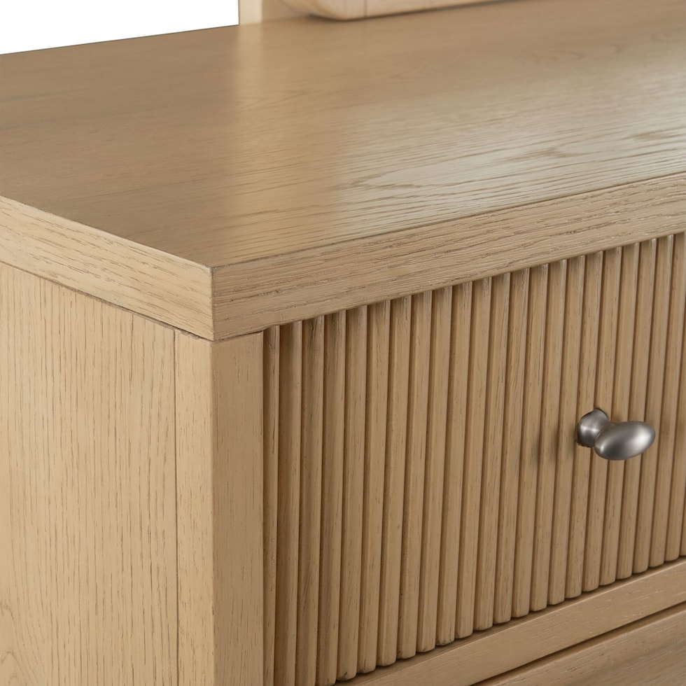 santa monica bedroom light brown  pc king bedroom   