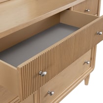 santa monica bedroom light brown  pc king bedroom   