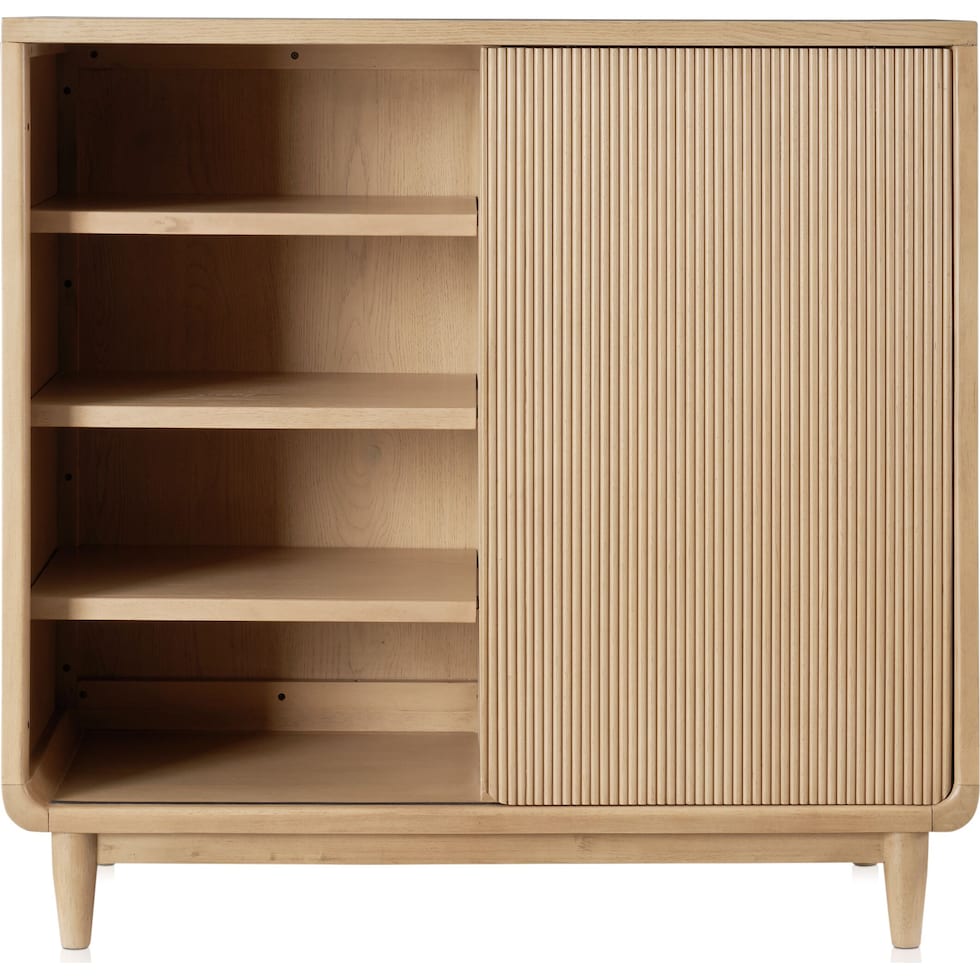 santa monica bedroom light brown door chest   