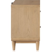 santa monica bedroom light brown nightstand   