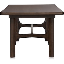 santa monica dining dark brown  pc dining room   