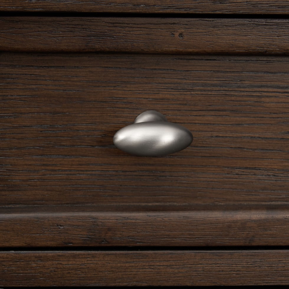 santa monica dining dark brown server   