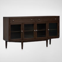 santa monica dining dark brown server web   