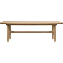 santa monica dining light brown dining table   