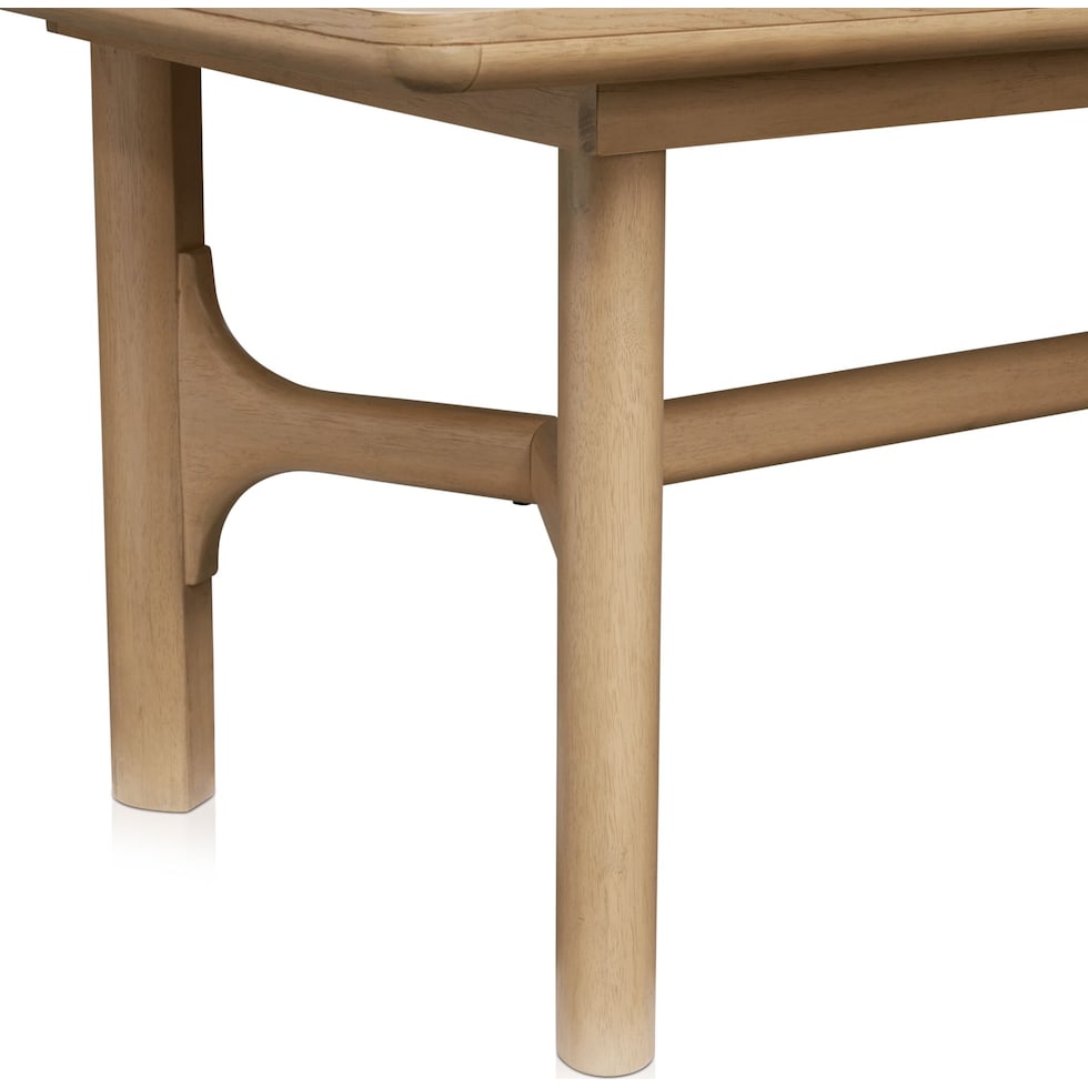 santa monica dining light brown dining table   