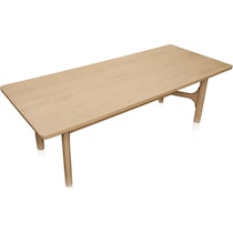 santa monica dining light brown dining table   