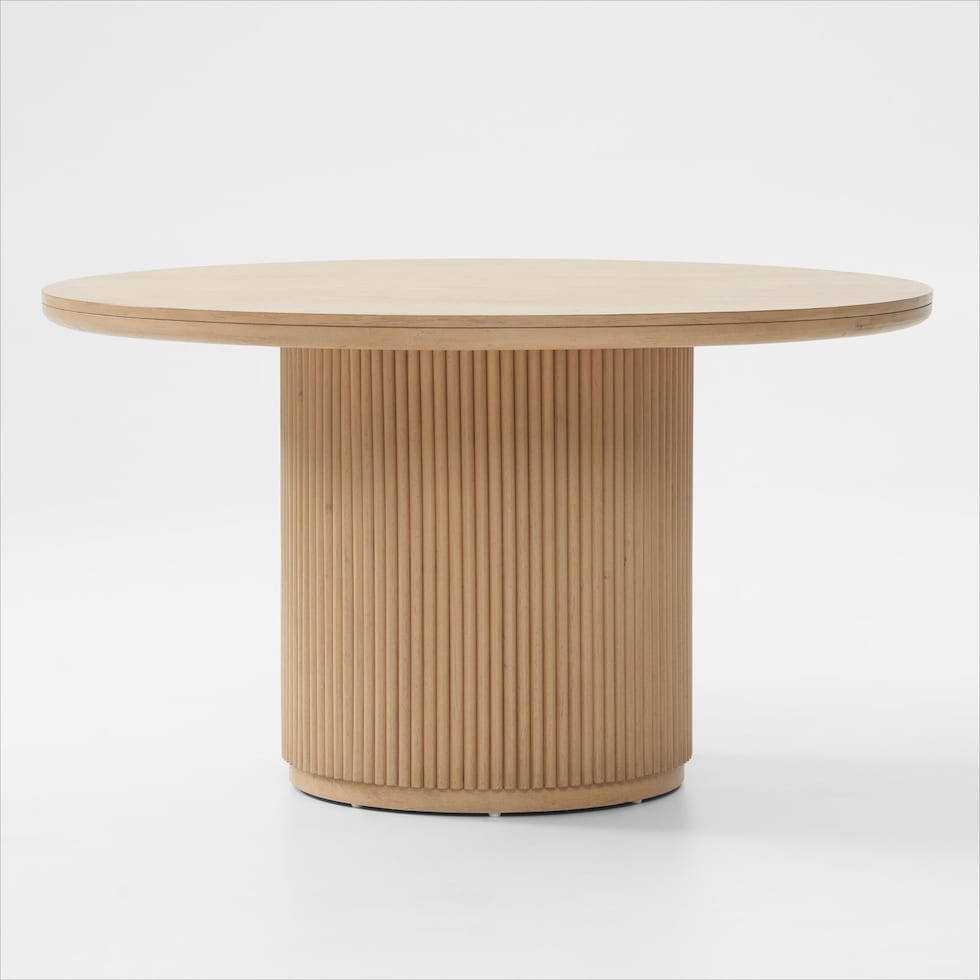 santa monica dining light brown dining table   