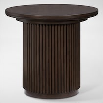 santa monica occasional dark brown end table web   