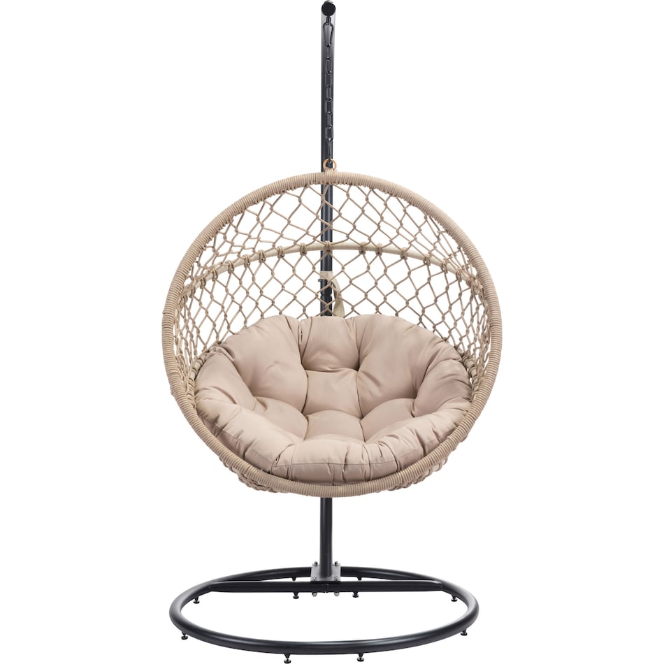 santa monica light brown outdoor chair   