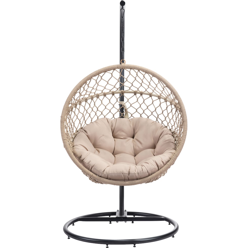 santa monica light brown outdoor chair   