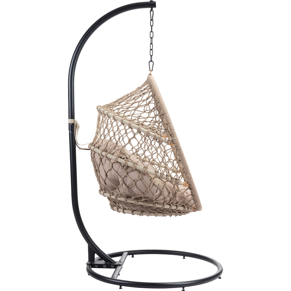 santa monica light brown outdoor chair   
