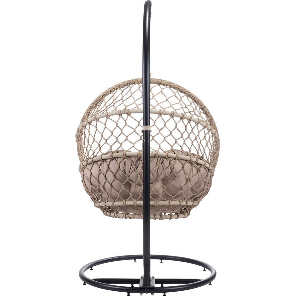 santa monica light brown outdoor chair   