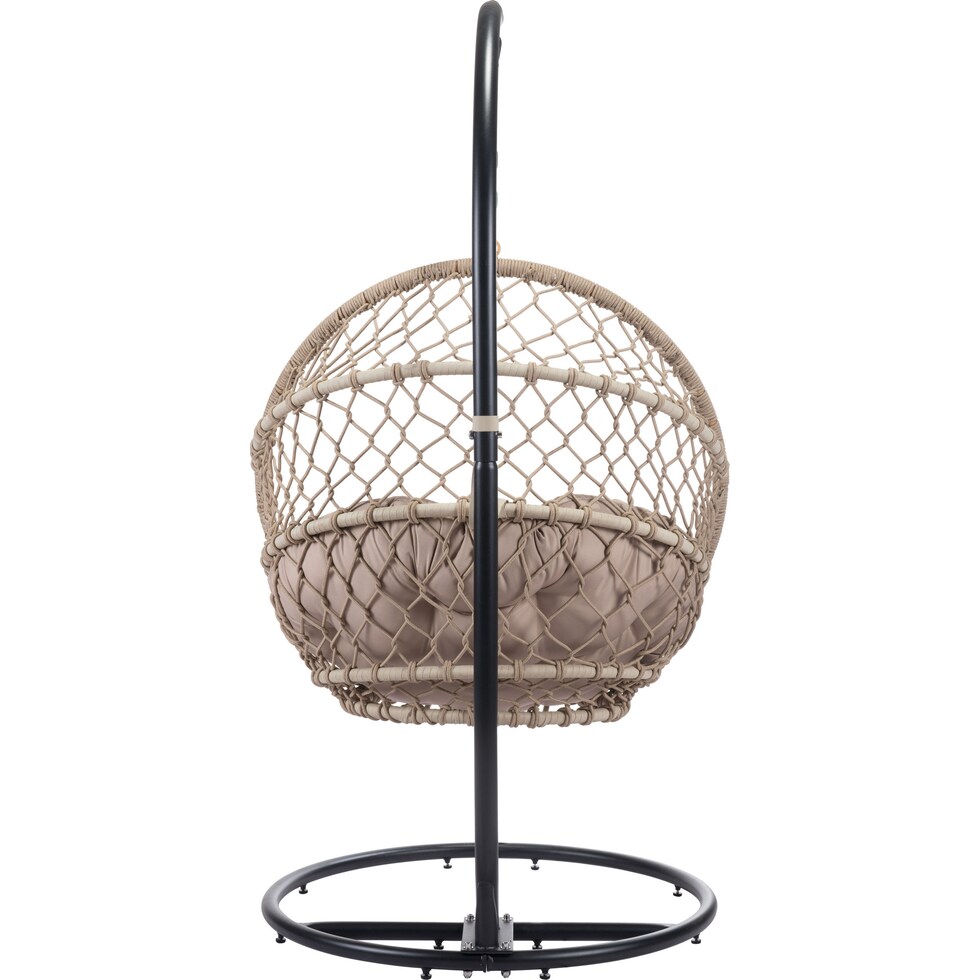 santa monica light brown outdoor chair   