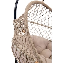 santa monica light brown outdoor chair   