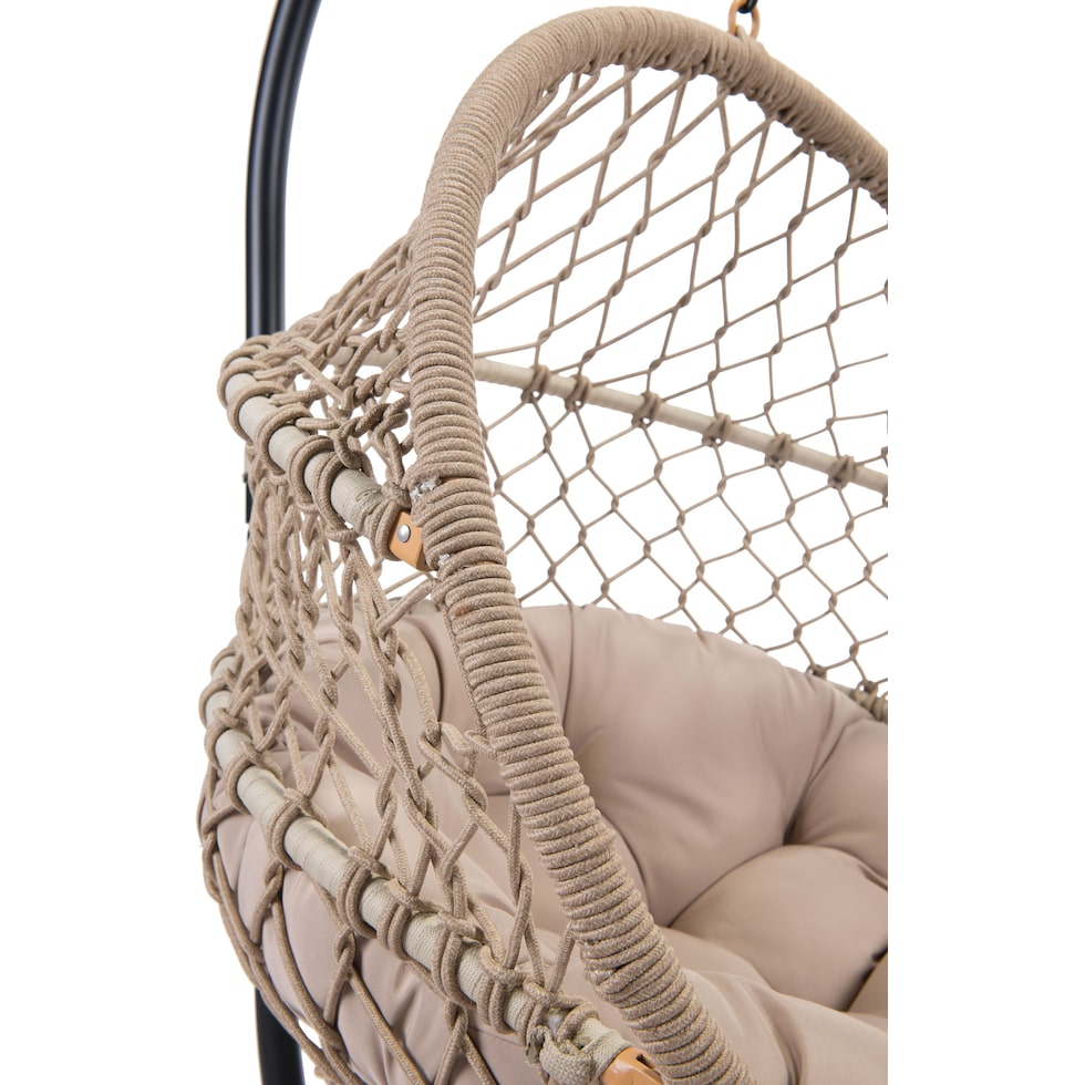santa monica light brown outdoor chair   