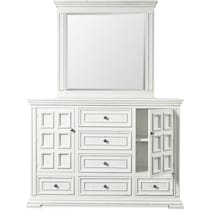 santa rosa white  pc king bedroom   