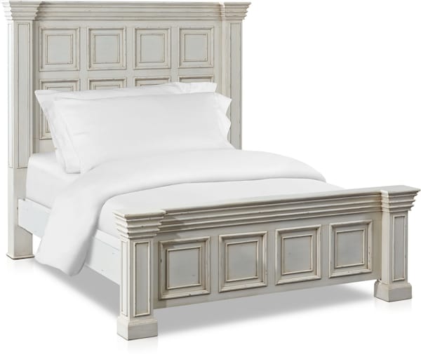 Santa Rosa 6Piece Bedroom Set with Nightstand, Dresser and Mirror