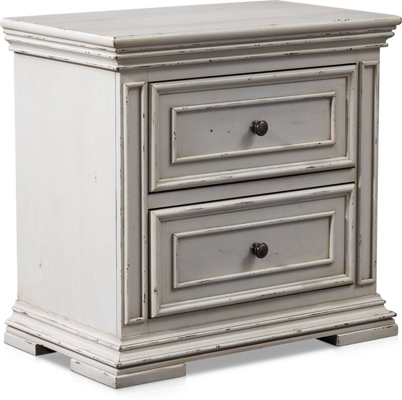 Santa Rosa 6Piece Bedroom Set with Nightstand, Dresser and Mirror