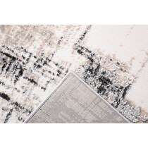 santi brown cream black area rug  x    