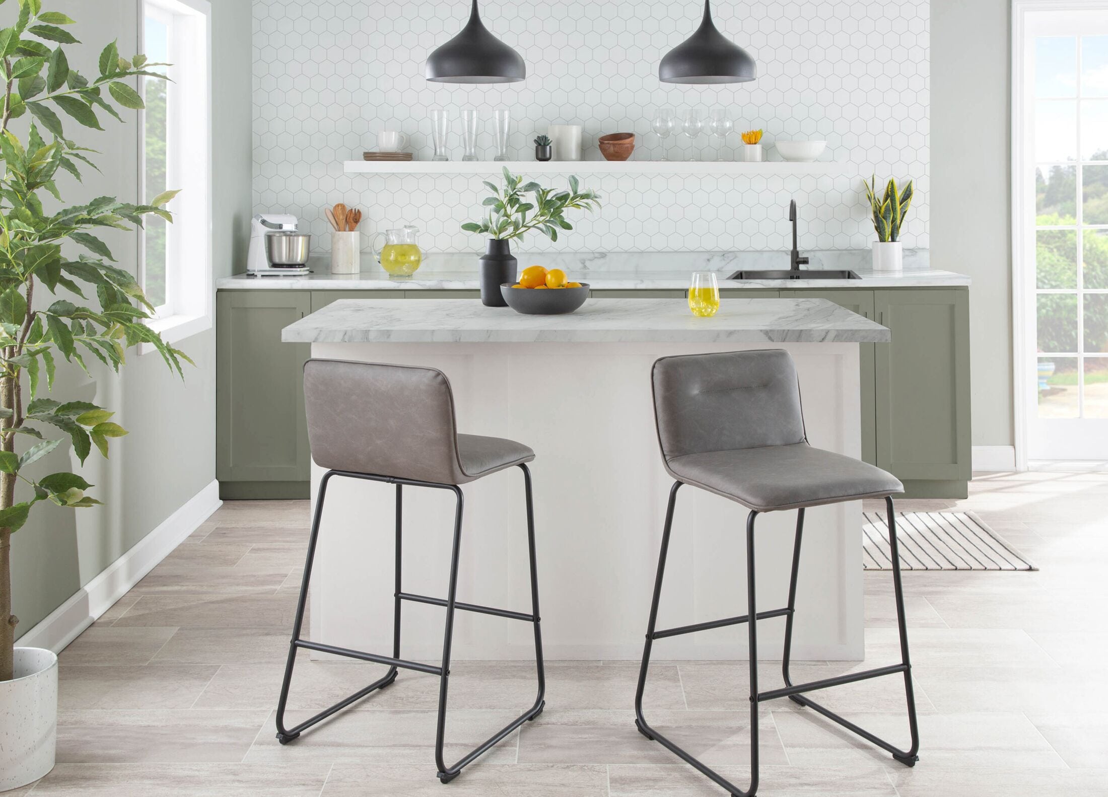 Kmart grey deals bar stool