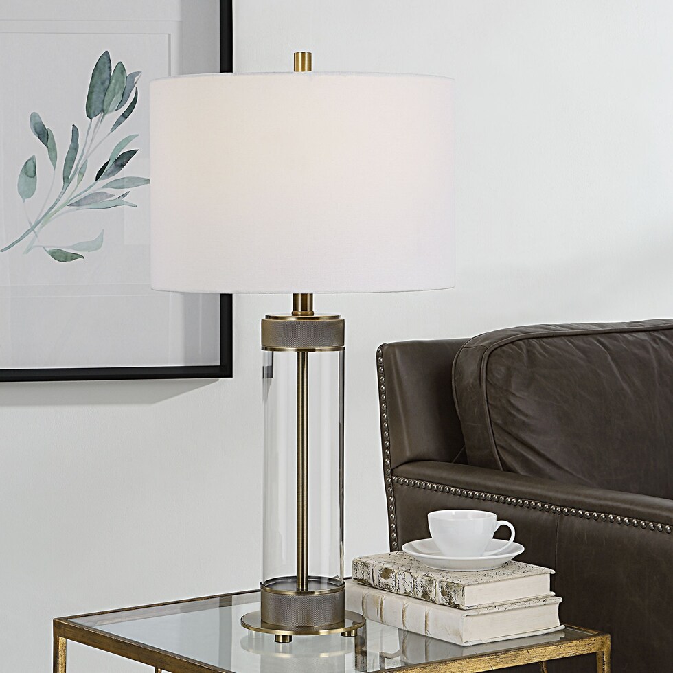 sanya gold table lamp   