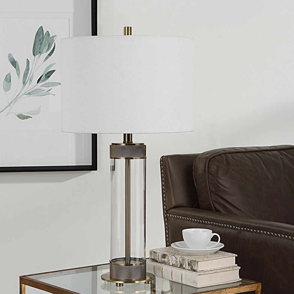 sanya gold table lamp   