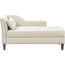 sanya white chaise   