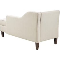 sanya white chaise   