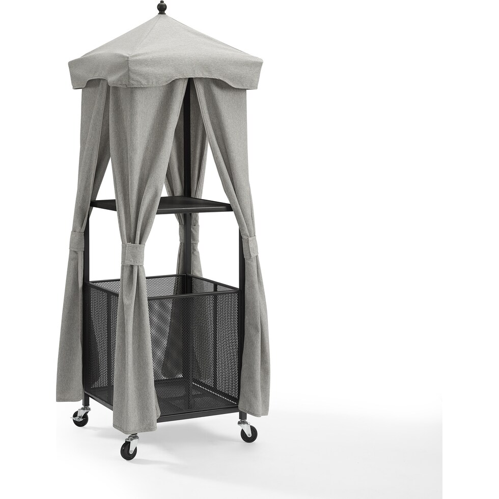 sapelo gray outdoor storage   