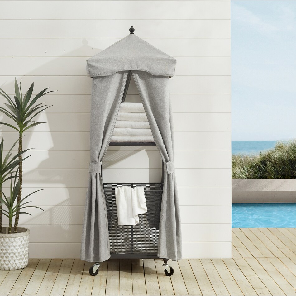 sapelo gray outdoor storage   