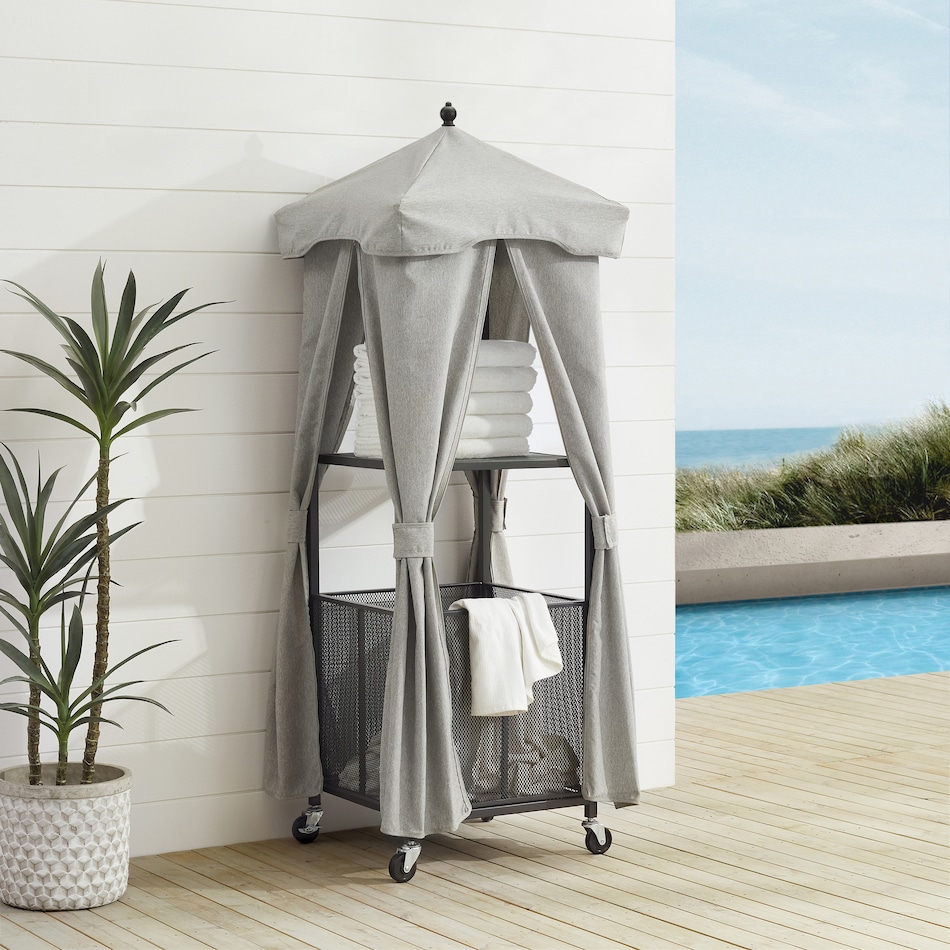 sapelo gray outdoor storage   