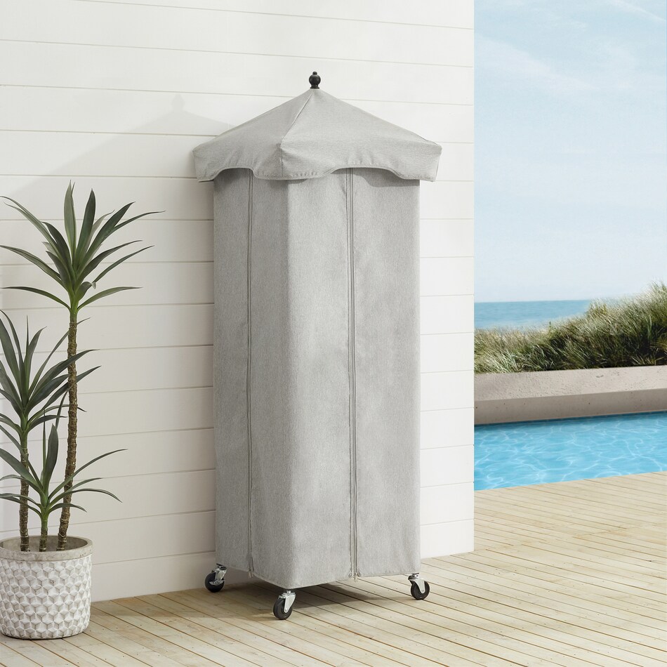 sapelo gray outdoor storage   